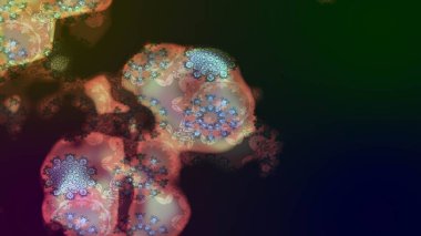 Varicologray Raster çizimi. Bir sürü gri ve soyut çiçekli tropik eskiz deseni. Küçük çiçekte sevimli çiçek deseni var..