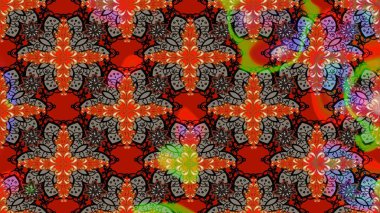 Raster suluboya çiçek deseni, narin çiçekler, kırmızı çiçekler, tebrik kartı şablonu. Raster Güzel kumaş deseni.