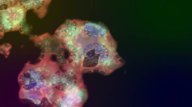 Raster Illustrasyon 'daki Çiçek Deseni' nin son moda çizimi. Güzel kumaş deseni. Renkli Yaz Temalı eskiz kalıbı. Düz Çiçek Elementleri Tasarımı.