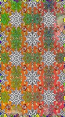 Çiçek kolajı. Çiçek kompozisyonu. - Gri çiçekler. Doğa. Küçük çiçekte güzel bir desen var. Raster deseni. Çiçek arka planı.