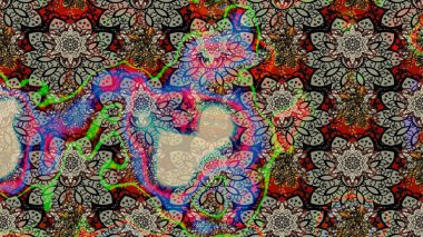 -Gri çiçekler. Doğa. Raster deseni. Çiçek kompozisyonu. Çiçek arkaplan. Çiçek kolajı. Küçük çiçekte güzel desen var..