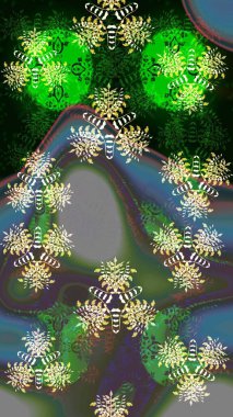 Süslü zentangle çizim dokusu, soyut çiçeklerle süslenmiş. Şekil verilmiş çiçeklerle eskiz deseni. Çiçek deseni duvar kağıdı, şablon dolguları ve web sayfası arkaplanı için kullanılabilir.