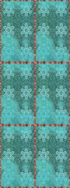 Nazikçe, güzel çiçek arkaplanı. Çiçekli karalama şeklinde Raster çiçek deseni. Mavi renkte çiçekler.