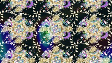 Raster çiçek izi. Klasik taslak çizimi. Çiçeksel gri çizim deseni.