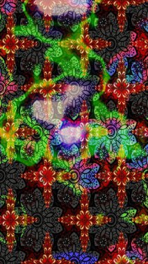 Çiçekli karalama şeklinde Raster çiçek deseni. Siyah renkli çiçekler. Nazik, narin çiçek arkaplanı.