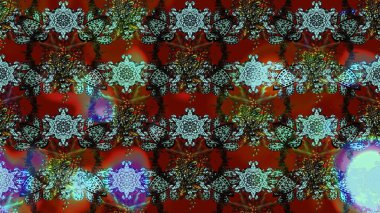 Bahar çiçekleriyle güzel bir çiçek deseni çizmişsin. Güzel kumaş deseni. Raster illüstrasyonu.