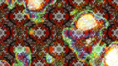 Sevimli çiçek raster deseni. Kahverengi renkli çiçekler. Sketch Colour Spring Theme eskiz kalıbı. Düz Çiçek Elementleri Tasarımı.