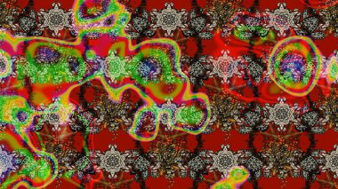 Sınır Kızılderili çiçekli paisley patten. Taslak süsleme izi. Etnik Mandala havlusu. Raster Henna tarzı. Tebrik kartı arkaplanı, boyama kitabı, arkaplan, tekstil için kullanılabilir.