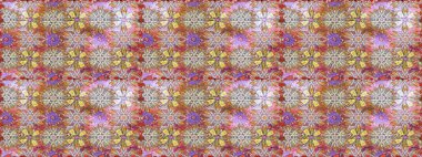 Raster suluboya çiçek deseni, narin çiçekler, nötr ve kahverengi çiçekler, tebrik kartı şablonu. Raster Güzel kumaş deseni.