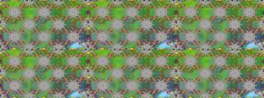 Düz Çiçek Elementleri Tasarımı. Çiçek deseni. Renkli Bahar Temalı Kusursuz Arkaplan. Raster pürüzsüz Güzel kumaş deseni.