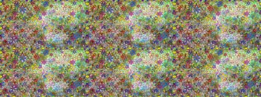 Çiçekleri, deniz kabukları, mandalaları ve suluboya efektleriyle donanma geçmişi. Kusursuz etnik tasarım. Yatak çarşafları, ceket, paket tasarımı, kumaş ve moda kavramları için tekstil baskısı.