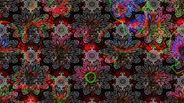 Elle boyanmış suluboya resim çizimleri, çiçekler ve bitkiler. Siyah renkte çiçekler.