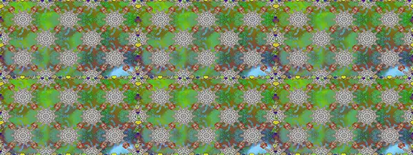 Düz Çiçek Elementleri Tasarımı. Çiçek deseni. Renkli Bahar Temalı Kusursuz Arkaplan. Raster pürüzsüz Güzel kumaş deseni.