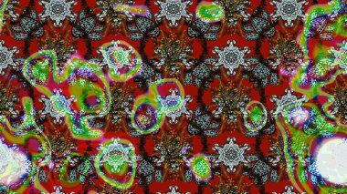 Gömlek, arka plan modelini çiz. Tropik çiçekler. Kahverengi renkte çiçekler.