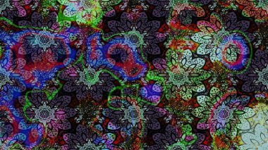 Çiçekli eskiz çizimi. Siyah renkli çiçekler. Renkli Yaz Temalı eskiz kalıbı. Düz Çiçek Elementleri Tasarımı.