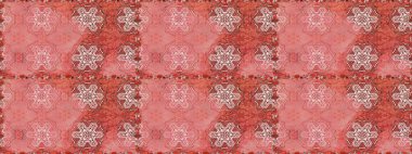 Kusursuz çiçek deseni duvar kâğıdı olarak kullanılabilir. Pembe ve nötr renklerde çiçekler. Raster illüstrasyonu.