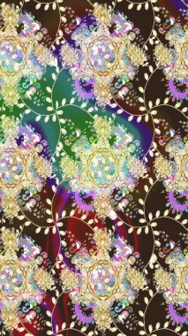 Güzel çiçek deseni. Tarafsız renklerde çiçekler. Renkli Bahar Teması eskiz kalıbı. Düz Çiçek Elementleri Tasarımı.