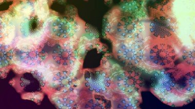 Çiçek desenli çizim. Raster illüstrasyonu. Asya tekstil tarzında. Tarafsız renklerde çiçekler. Renkli Bahar Teması eskiz kalıbı. Düz Çiçek Elementleri Tasarımı.