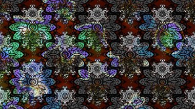 Elle boyanmış suluboya resim çizimleri, çiçekler ve bitkiler. Siyah renkte çiçekler.