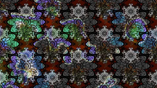 Elle boyanmış suluboya resim çizimleri, çiçekler ve bitkiler. Siyah renkte çiçekler.