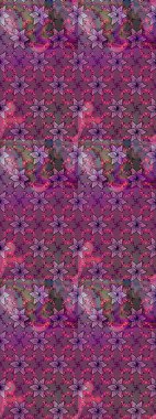 Raster illüstrasyonu. Güzel karalamalı çiçek desenli çizim. Küçük çiçekteki sevimli çiçek deseni. Güzel kumaş deseni.