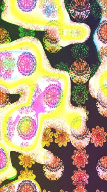 Güzel kumaş deseni. Güzel suluboya yaz çiçekleri deseni..