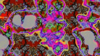 Suluboya çiçekli çiçek deseni. Raster illüstrasyonu. Gri renkli Asya tekstili.