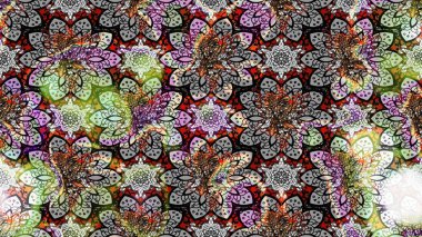 Gri renkli manzaralı çiçek deseni. Çiçek kompozisyonu, el boyası, hassas şablon. Üst manzara, yumuşak stil. Sevgililer günü ve tebrik kartı konsepti için şık bir davet.