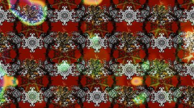 Gri renkli etnik çiçekli zarif eskiz deseni. Raster Çiçek İllüstrasyon Şirin Tekstil.