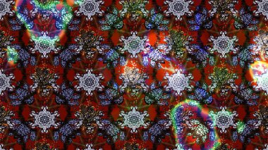 Küçük kahverengi çiçeklerdeki oldukça eski bir besin torbası deseni. Tekstil, kumaş, kapaklar, duvar kağıtları, baskı, paket, koleksiyon defteri, örgü, dekupaj için çiçek arkaplanı..