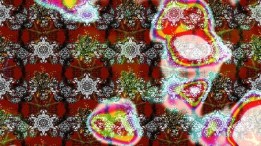 Çiçekli yumuşak bir eskiz şekli. Raster çiçekleri klasik tarzda çizilmiş. Kahverengi renklerde bahar çiçekleri. Raster illüstrasyonu.