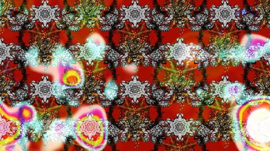 Çiçekli güzel suluboya desen. Raster illüstrasyonu. Gri renklerde.