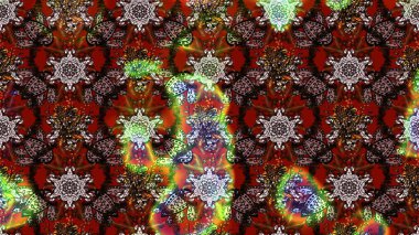 Raster düz çiçek çizim deseni. Hediye ambalaj kağıdı, tebrik kartları, posterler ve pankart tasarımı. Kahverengi renkte çiçekler.