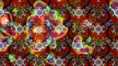 Raster illüstrasyonundaki çiçek desenli çizim. Kahverengi renklerde. Güzel kumaş deseni. Raster illüstrasyonu.