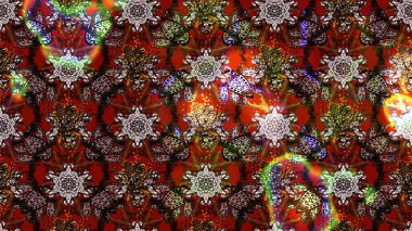 Eskiz arkaplan modeli. Kahverengi yapraklı yabani çiçekler. Suluboya, elle çizilmiş. Raster illüstrasyonu.