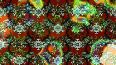 Küçük çiçekteki sevimli çiçek deseni. Güzel karalamalı çiçek desenli çizim. Güzel kumaş deseni. Raster illüstrasyonu.