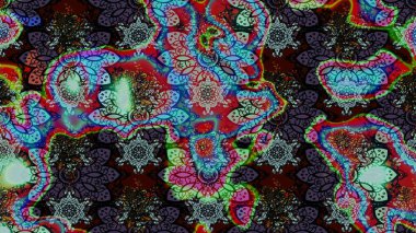 Kızılderili desenli desenli desenli şal deseni. Etnik Mandala süsü. Raster Henna dövme stili. Tekstil, tebrik kartı, boyama kitabı, telefon kılıfı baskısı için kullanılabilir.