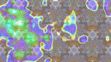 Kızılderili desenli desenli desenli şal deseni. Etnik Mandala süsü. Raster Henna dövme stili. Tekstil, tebrik kartı, boyama kitabı, telefon kılıfı baskısı için kullanılabilir.