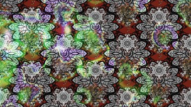 Çiçekli karalama şeklinde Raster çiçek deseni. Nazik, narin çiçek arkaplanı. Gri renkli çiçekler.