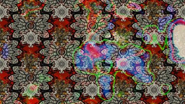 Çiçekli karalama şeklinde Raster çiçek deseni. Yumuşak, bahar çiçekli arka plan. Gri renkli çiçekler.