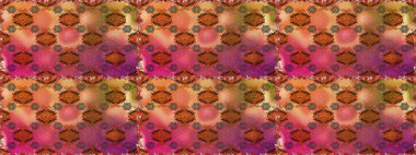 Floral sweet seamless background for textile, fabric, covers, wallpapers, print, wrap, scrapbooking, quilting, decoupage. Pretty vintage feedsack pattern in small orange and brown flowers.