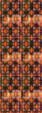 Moda baskısı. Suluboya desensiz çiçek buketi. Ton halinde. Dekorasyon ve tasarım için güzel bir desen. Çiçeğin suluboya çizimlerinin zarif deseni.