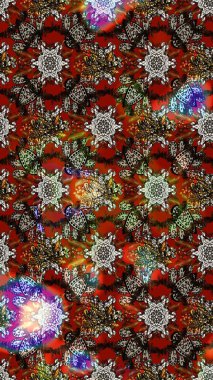 Etnik Mandala süsleme. Kullanılabilir Tekstil, tebrik kartı, boyama kitabı, telefon durumda yazdırma için. Raster kına dövme tarzı. Hint çiçek desenli madalyon desen.