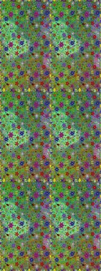 Raster dikişsiz şirin çiçek deseni. Tatil havası. Nazik romantik baskı. Bahar mevsimi.