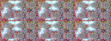 Düz Çiçek Elementleri Tasarımı. Renkli Bahar Temalı Kusursuz Arkaplan. Çiçeksiz desenli arka plan, yaz çiçekleri. Gri ve nötr renkte çiçekler.