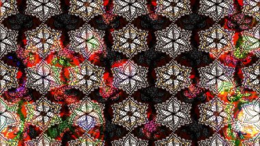 Çiçekli çiçek deseni, suluboya. Siyah renkli çiçekler. Renkli Bahar temalı eskiz kalıbı. Düz Çiçek Elementleri Tasarım Raster illüstrasyonu.