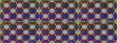 Çiçekler, suluboya ile sorunsuz çiçek desenli. Raster desen. Fantezi kumaş deseni.