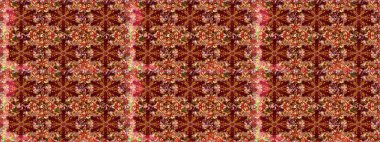 Geleneksel oryantasyon süsü. Klasik klasik klasik arka plan. Kusursuz klasik raster kırmızı ve altın desenli.