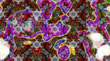 Çiçek deseni. Raster güzel kumaş deseni çiziyor. Renkli Bahar Teması eskiz kalıbı. Düz Çiçek Elementleri Tasarımı.