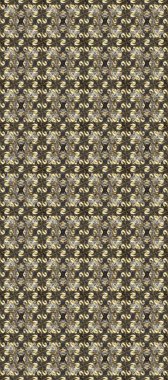 İslam tasarımı. Çiçek kiremitleri. Altın desenli gri, bej ve kahverengi, altın elementli. Kusursuz desenli oryantal süs. Raster altın tekstil baskısı.